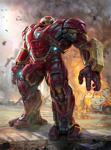 Avengers Infinity War 2017 Hulkbuster Mk2 Concept Phil Saunders