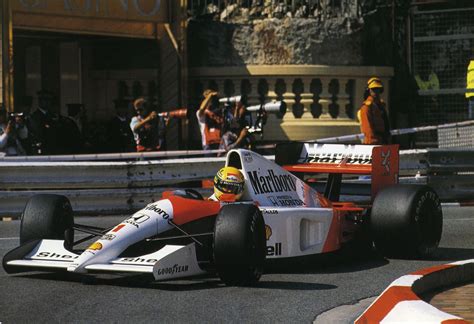 1991 Ayrton Senna Mclaren Honda Mp4 6 Monaco Ayrton Senna Ayrton