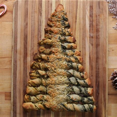 Christmas Tree Pull Apart Bread Recipe By Maklano