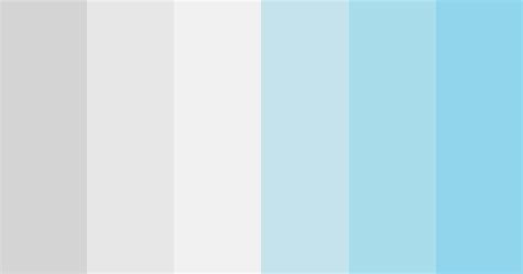 Light Grey And Blue Color Scheme Blue
