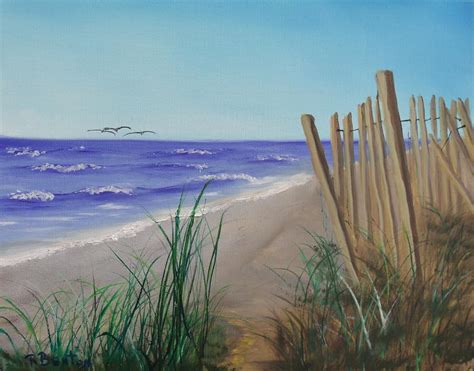 Outer Banks Painting By Robert Benton