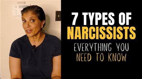 everything you need to know about the 7 types of narcissists youtube