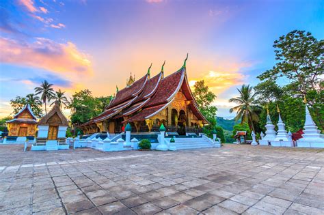 Luang Prabang Sehenswertes Stadtbild Und Ausflugsziele In Der Umgebung