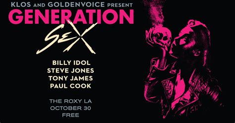 Generation Sex Live At The Roxy Klos Fm