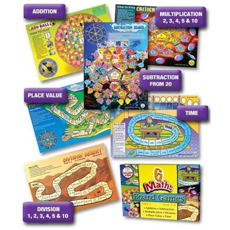 Game 6 Maths Board Games Pk 1 Year 34 Smart Kids Edsco