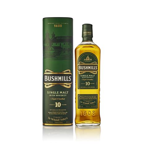 Bushmills Single Malt Irish Whisky 10 Jahre 40 Vol 700ml