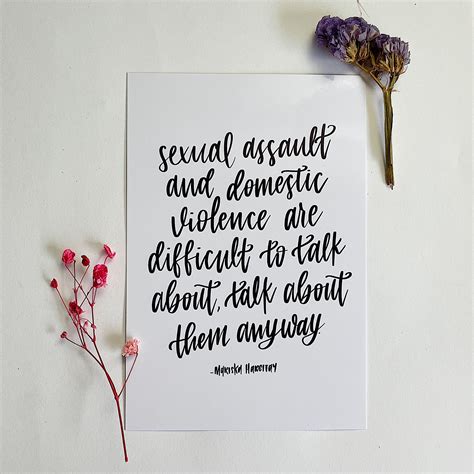 Sexual Assault Conversations By Mariska Hargitay Quote Etsy