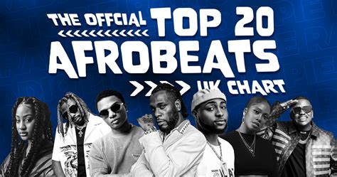 The Official Afrobeats Chart Uk Top 20 Pie Radio
