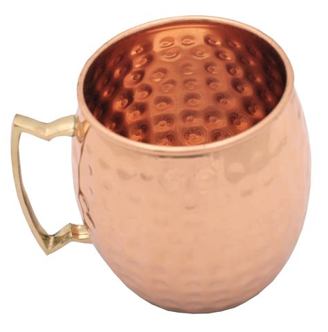 4 Dimple Pure Copper Mug Copper Mug Handmade Made In India