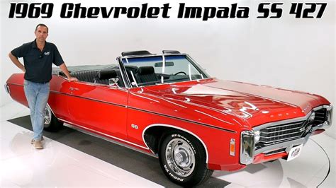 1969 Chevrolet Impala Ss 427 For Sale At Volo Auto Museum V18585