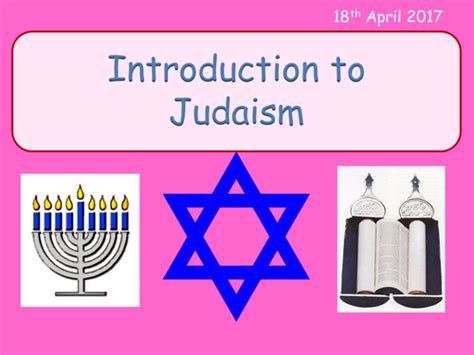 Introduction To Judaism Teaching Resources