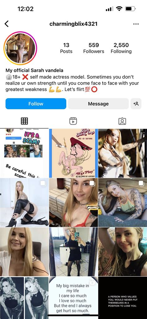 TW Pornstars Sarah Vandella Twitter Scammer Alert On Instagram This
