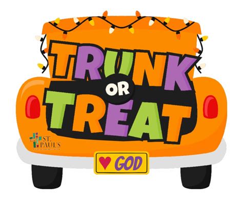 Trunk Or Treat Trunk Or Treat Clipart Png Transparent Png Download