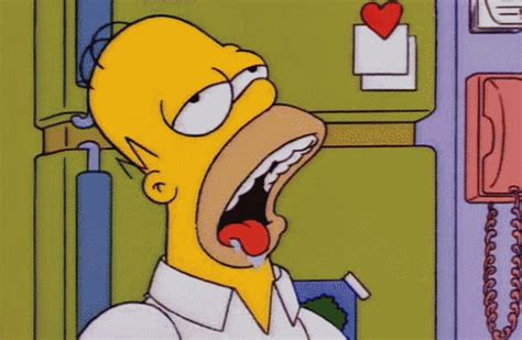 Homer Drooling GIFs Find Share On GIPHY