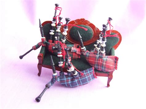 Dolls House Bagpipes Mm59 Etsy
