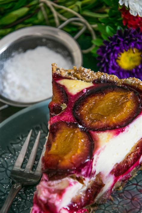 Jetzt ausprobieren mit ♥ chefkoch.de ♥. Zwetschgen-Topfenkuchen mit Nuss-Mürbteig | Rezept ...