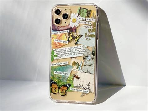 Aesthetic Collage Phone Case Iphone 14 Plus 13 Pro Max 12 Mini Etsy Uk