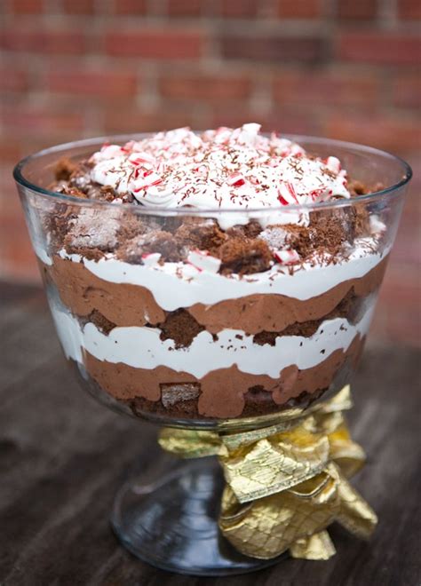 eclectic recipes chocolate peppermint trifle