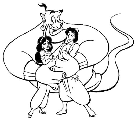 Aladdin Coloring Pages Motherhood