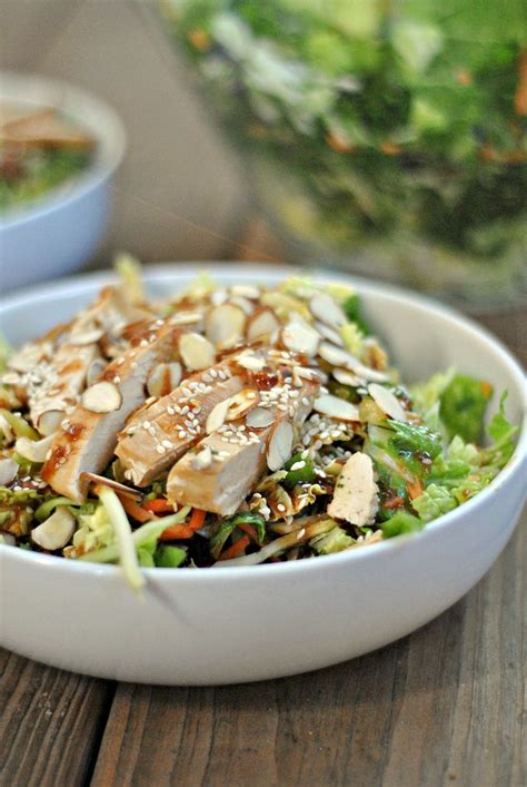Grilled Ginger Sesame Chicken Chopped Salad Weekly Menu Prevention Rd