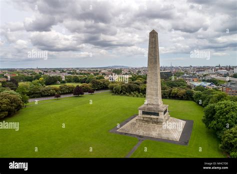 Das Wellington Monument Im Phoenix Park Dublin Irland Stockfotografie