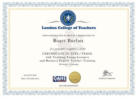 University Of London Degree Certificate