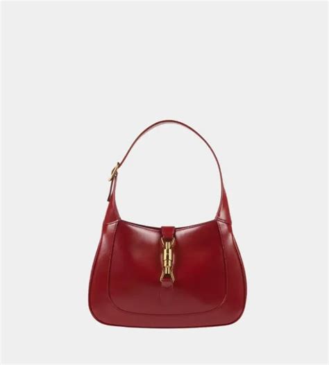 gucci jackie 1961 small shoulder bag red fablle