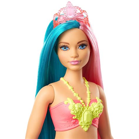 Barbie Dreamtopia Mermaid Doll 12 Inch Teal And Pink Hair