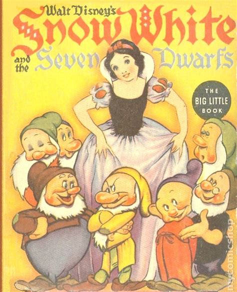 Snow White And The Seven Dwarfs 1938 Whitman Blb Comic Books