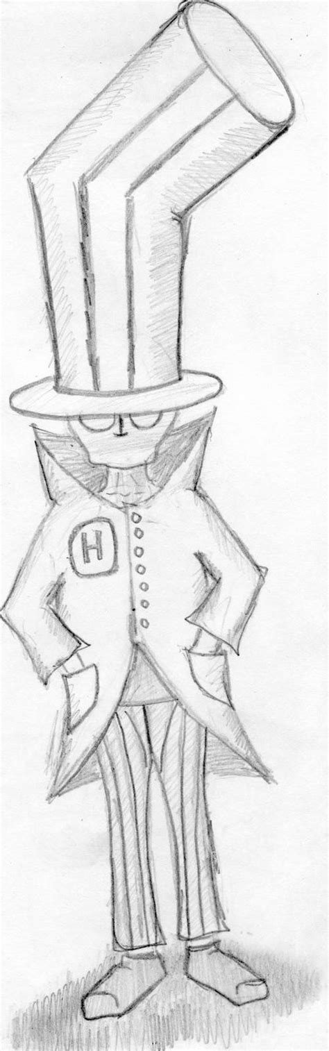 Character Mr Hat Man By Velo 27th On Deviantart