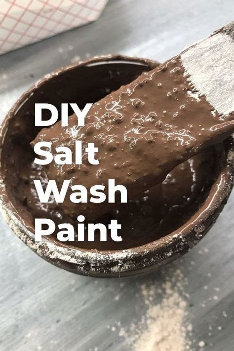 Create Your Own Salt Wash Paint Diy Salt Wash Salt Wash Paint Salt Wash