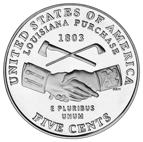 5 Cents Jefferson Nickel Louisiana Purchase United States Numista