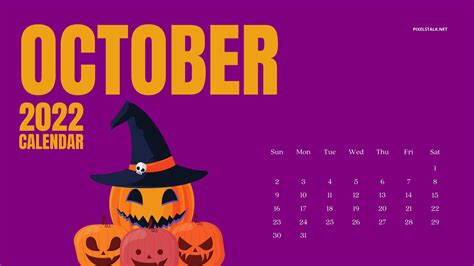October 2022 Calendar Hd Backgrounds Free Download Pixelstalknet