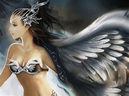 Angel Fantasy Angels Wallpapers Mystic Gifs Fairy