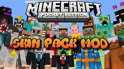 Mod More Skin Packs Mais Skins Packs Mod Minecraft Pe 011