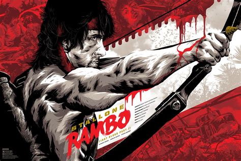 › rambo 4 full movie english. Rambo First Blood Part II Movie Poster - Missed Prints