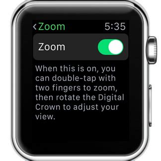 You can zoom in and out of your location by scrolling with the digital crown or pan around the area using your finger as you normally would in maps for iphone. 9 Tips To Increase Apple Watch Display Visibility | iPhoneTricks.org