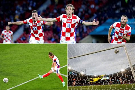 Watch Luka Modric Scores A Goal Of The Tournament Contender Against