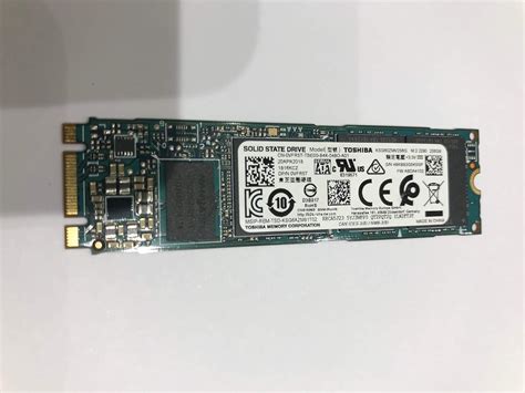 Toshiba 256gb M2 2280 Ssd Solid State Drive Nvme Pcie Model
