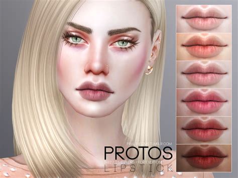 Sims 4 Ccs The Best Realistic Lips By Pralinesims The Sims 4 Skin