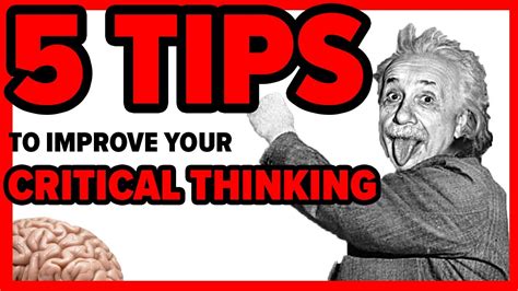 5 Tips To Improve Your Critical Thinking 🧠 Become A Powerful Thinker