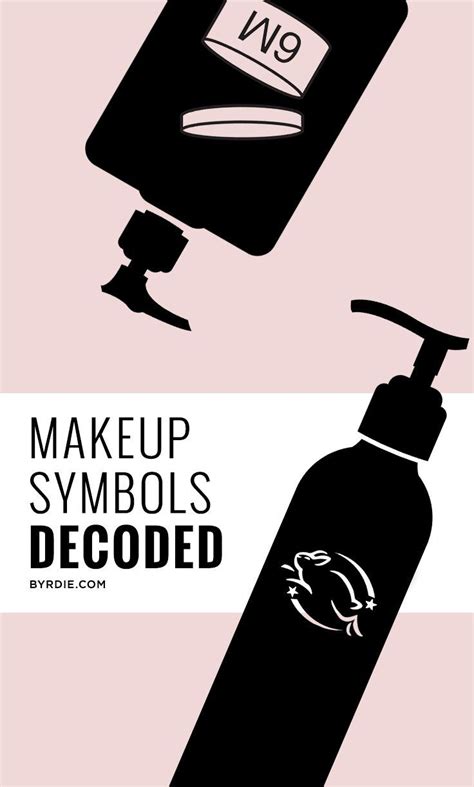 Heres What The Symbols On Your Makeup Labels Mean Beauty Tips And