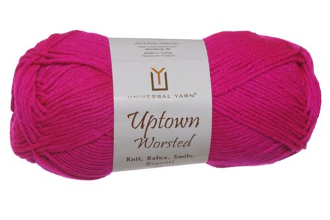 Universal Yarns Uptown Worsted Yarn 340 Hot Magenta At Jimmy Beans Wool
