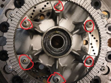 Advice On Removing Front Disc Allen Bolts