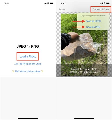 How To Convert Various Image File Types To  Or Png On Iphone Or Ipad