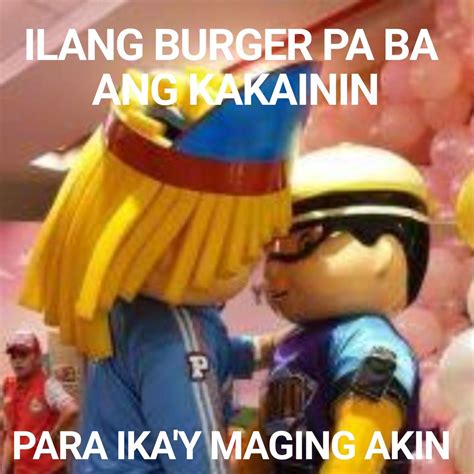 Fries And Burger Kiss Filipino Meme Miss Na Kita Hugot Jollibee