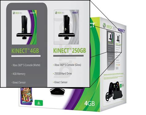 250gb Xbox Kinect Bundle Coming Fact Gadgetynews