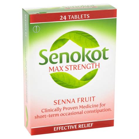 Senokot Max Strength Senna Tablets 24 Per Pack From Ocado