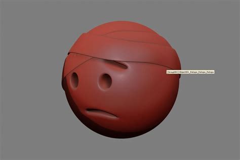 Emoji Face With Head Bandage 3d Model Cgtrader