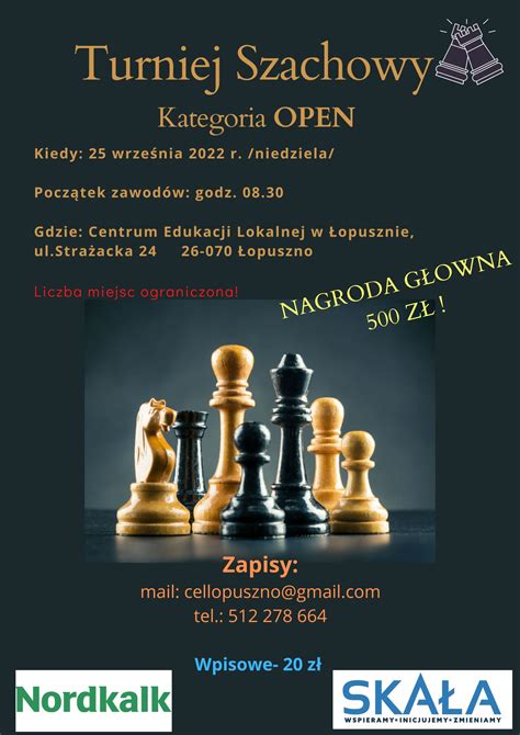Turniej szachowy w Łopusznie Nordkalk